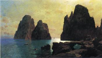 威廉 斯坦利 哈玆爾廷 The Faraglioni Rocks 威廉 斯坦利 哈玆爾廷 The Faraglioni Rocks